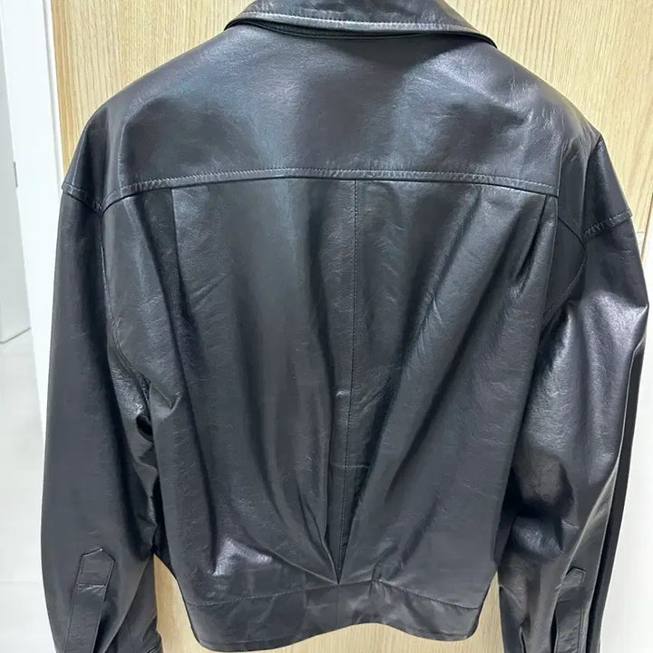 [SOLD OUT] 산드로 블랙 레더 자켓