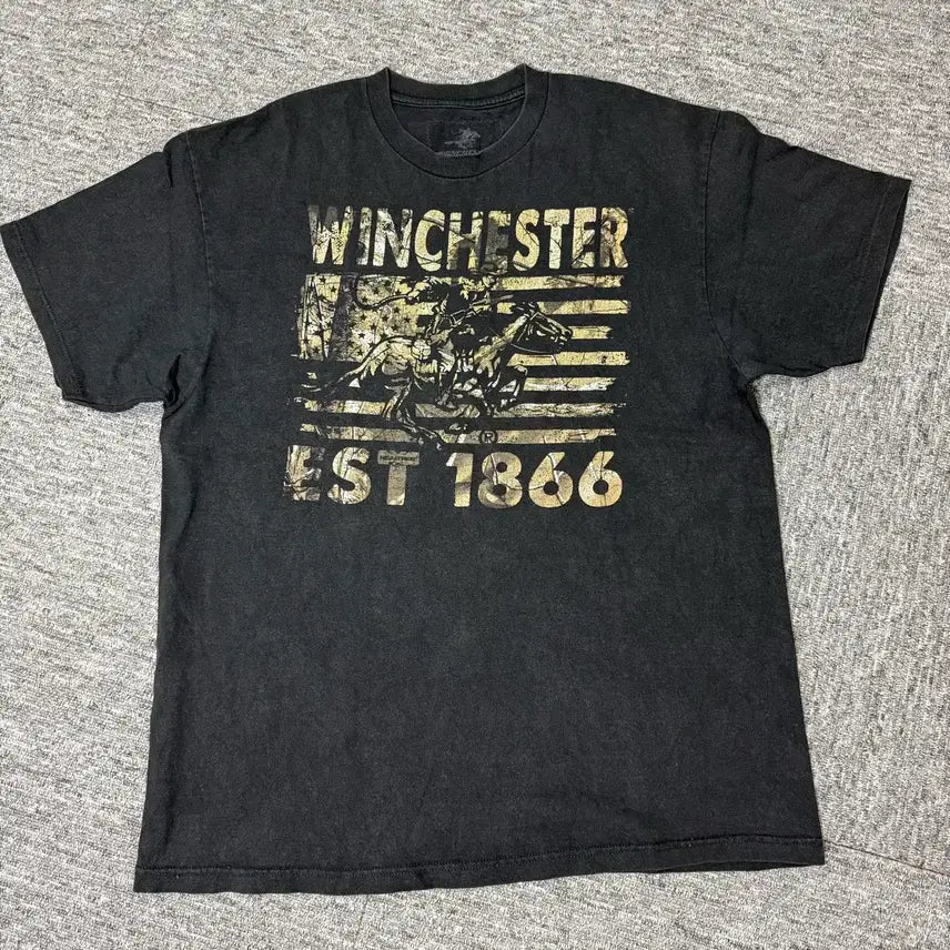 [BUNJANG] Winchester Vintage Short Sleeve T-shirt / 빈티지 Winchester 반팔