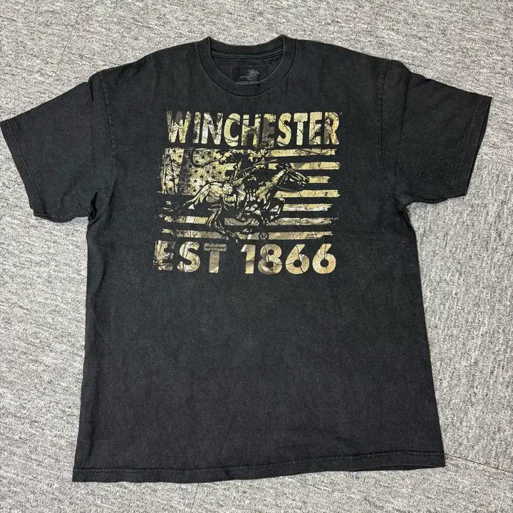 [BUNJANG] Winchester Vintage Short Sleeve T-shirt / 빈티지 Winchester 반팔