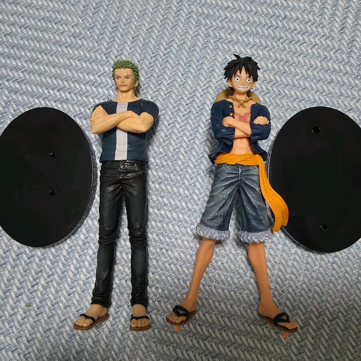 [BUNJANG] One Piece Zoro &amp; Luffy Figure Set / 원피스 조로 루피 피규어 세트
