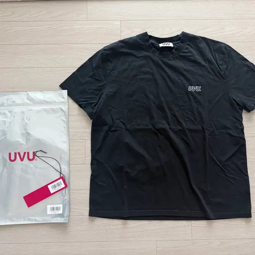 [BUNJANG] UVU Seoul Marathon T-shirt Black / UVU 서울 마라톤 티셔츠 블랙