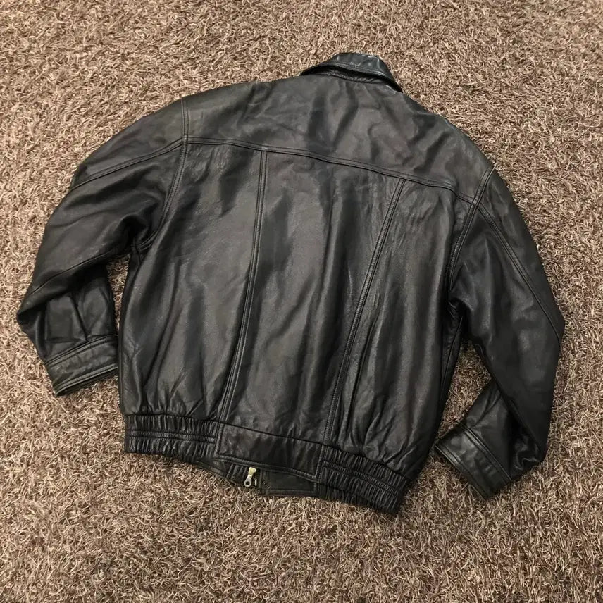 [SOLD OUT] 95 슬래진저 90s 양가죽 봄버 레더 가죽 자켓 지퍼고장