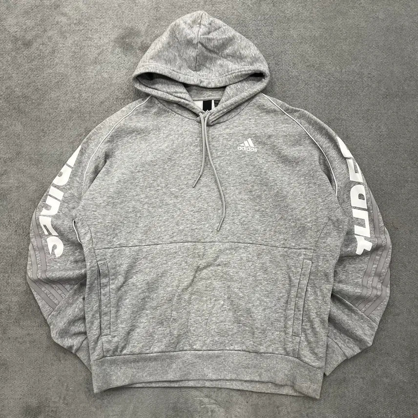 [SOLD OUT] M 아디다스 그레이 후드티
