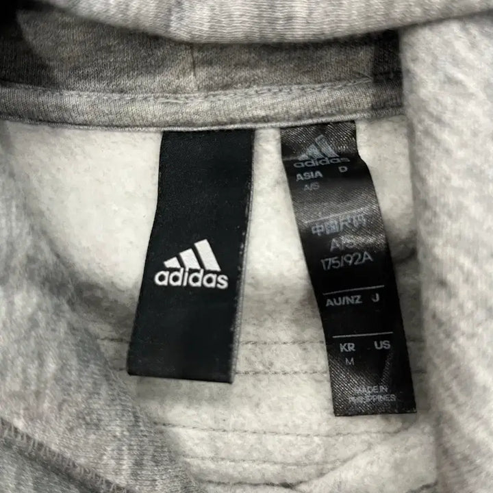 [SOLD OUT] M 아디다스 그레이 후드티