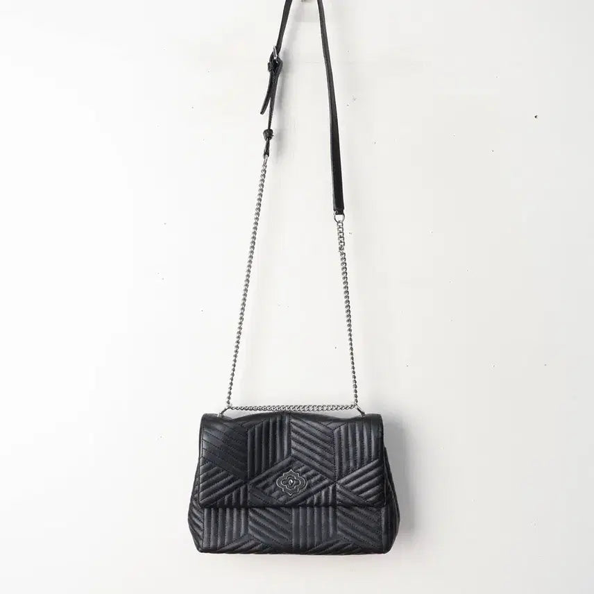 [BUNJANG] Oryany Leather Two-Way Shoulder Bag / 오야니 가죽 투웨이 숄더백