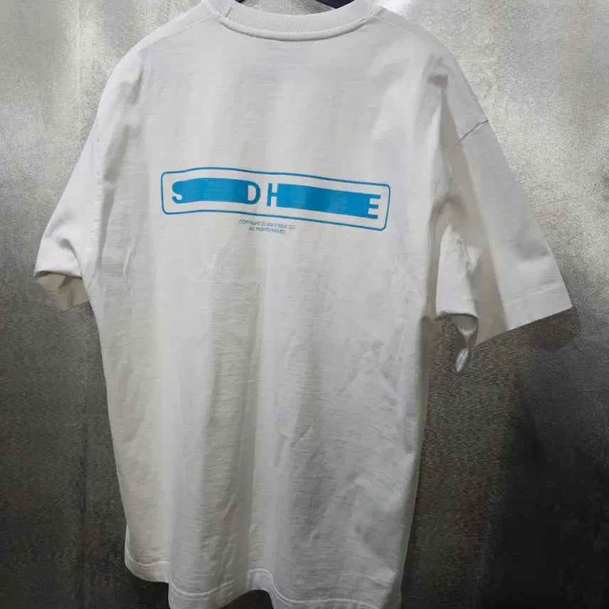 [SOLD OUT] 솔리드옴므 화이트 반팔 티셔츠