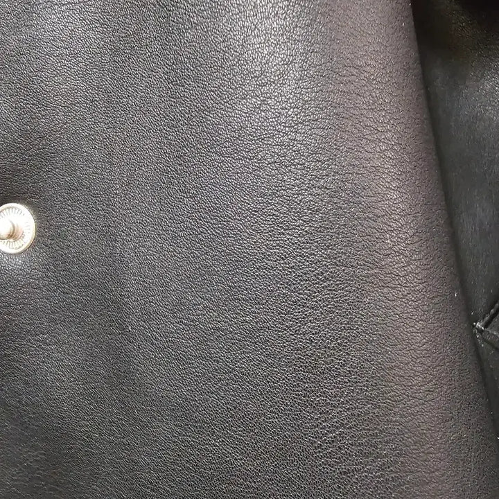 [BUNJANG] No Regret Crop Leather Jacket / 노리그렛 크롭레더자켓