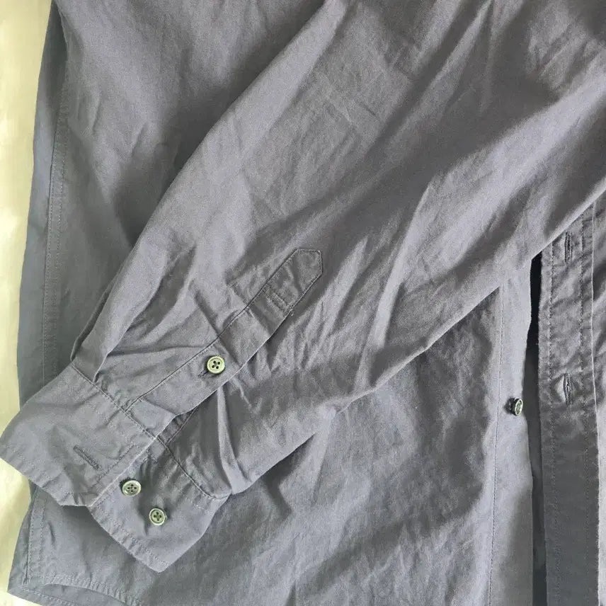 [SOLD OUT] 유니온블루 런드리셔츠 퍼플그레이 L