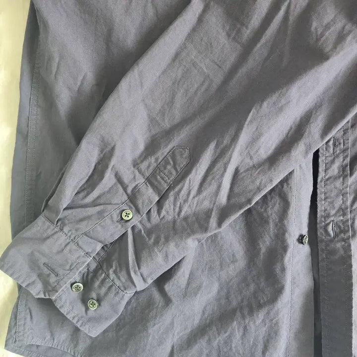 [SOLD OUT] 유니온블루 런드리셔츠 퍼플그레이 L