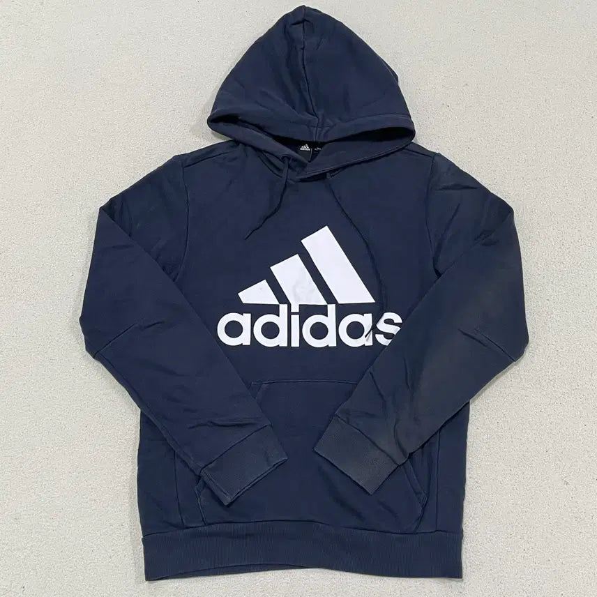 [BUNJANG] Adidas MH BOS Big Logo Hoodie / M 아디다스 MH BOS 풀오버 빅로고 후드티셔츠 0416-1