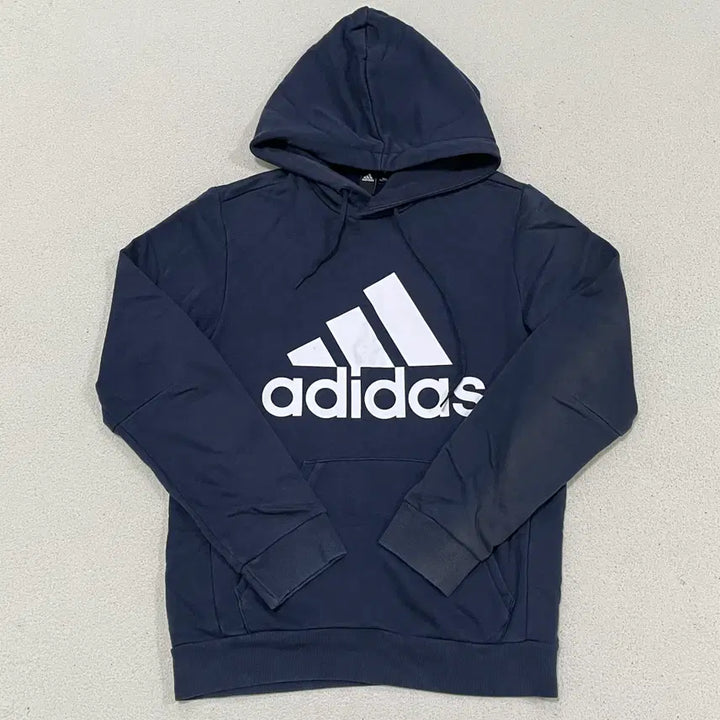 [BUNJANG] Adidas MH BOS Big Logo Hoodie / M 아디다스 MH BOS 풀오버 빅로고 후드티셔츠 0416-1