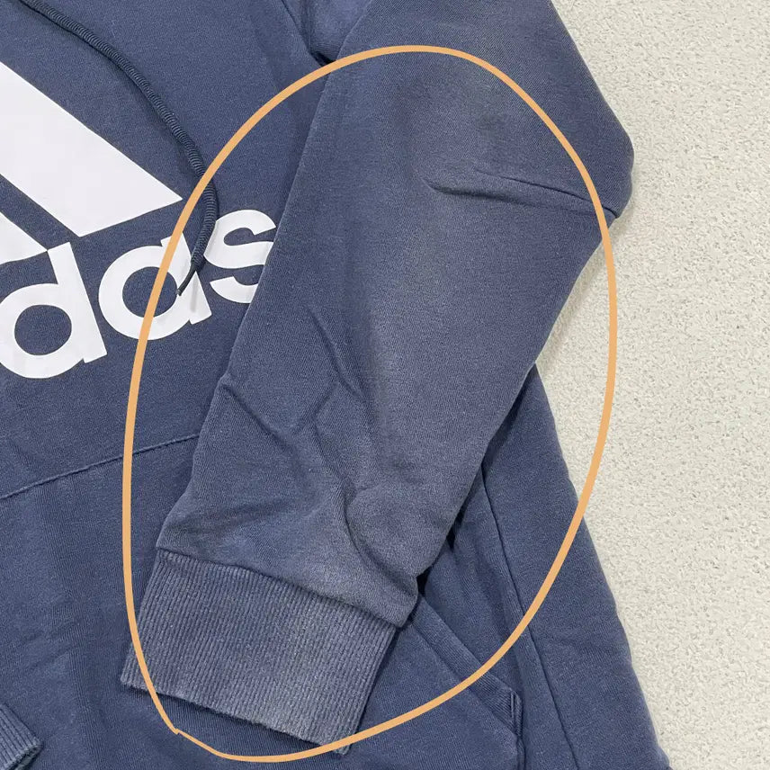 [BUNJANG] Adidas MH BOS Big Logo Hoodie / M 아디다스 MH BOS 풀오버 빅로고 후드티셔츠 0416-1
