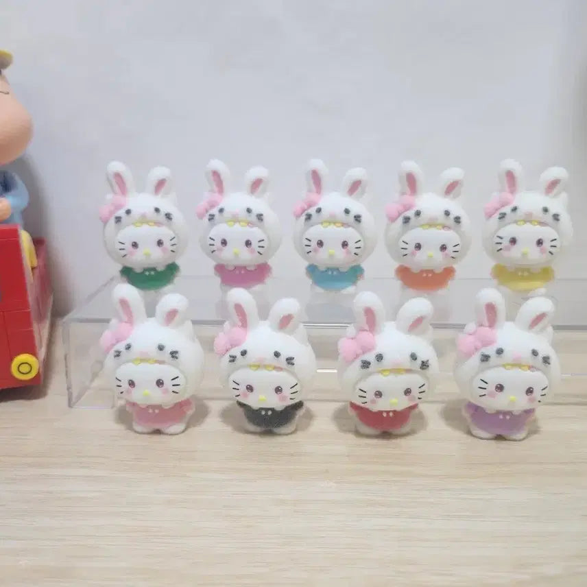 [BUNJANG] Hello Kitty Rabbit Mini Figure Set / 토끼키티 미니피규어 세트