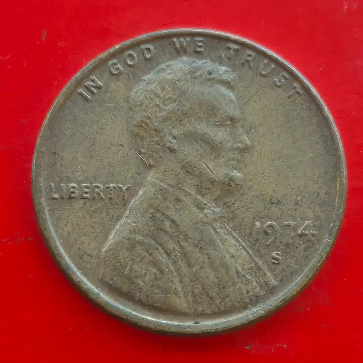 [BUNJANG] 1974 US 1 Cent Coin / 1974 미국 1센트 동전 M1682
