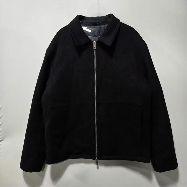 [BUNJANG] Lafarge Store Black Wool Blouson Jacket / 라퍼지스토어 블랙 울 블루종 자켓 M 26041604