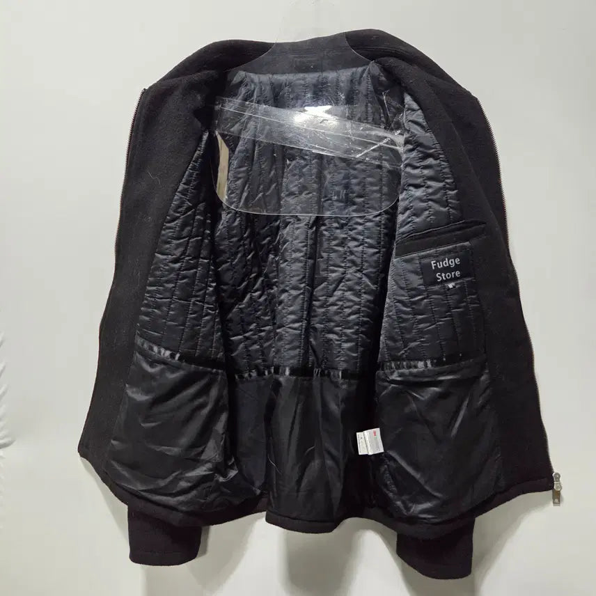[BUNJANG] Lafarge Store Black Wool Blouson Jacket / 라퍼지스토어 블랙 울 블루종 자켓 M 26041604