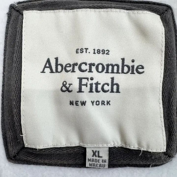[BUNJANG] Abercrombie Y2K Hoodie Zip-Up White / 아베크롬비 Y2K 후드집업 화이트