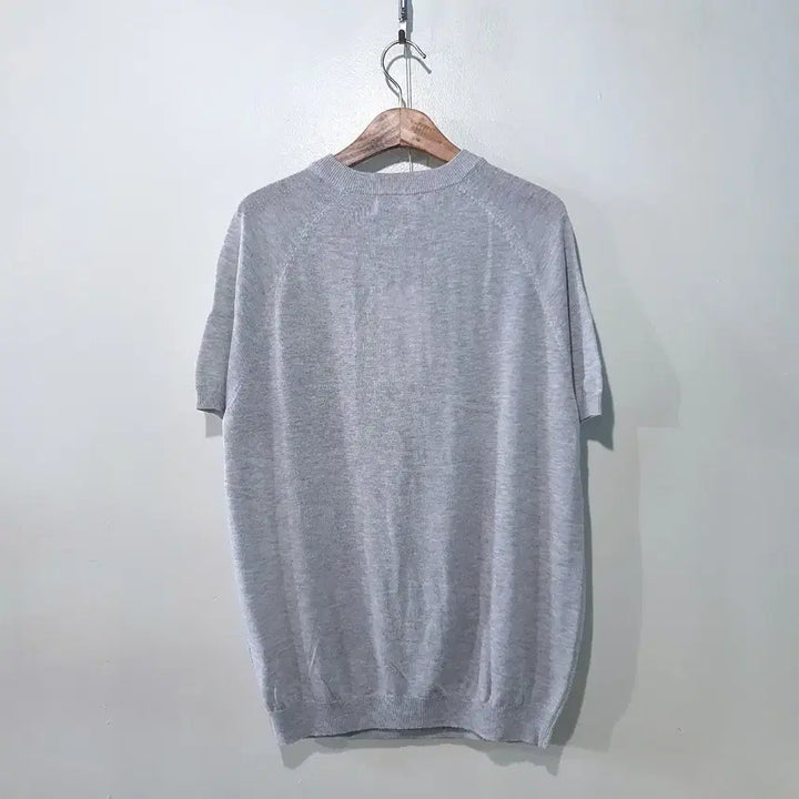 [BUNJANG] Ascent Linen Blend Button Short Sleeve Knit Top / SS신상) 어센트 버튼 린넨 반팔 라운드 니트 3color