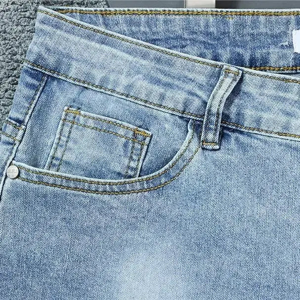 [SOLD OUT] 아나그램 자수 워싱 데님 팬츠