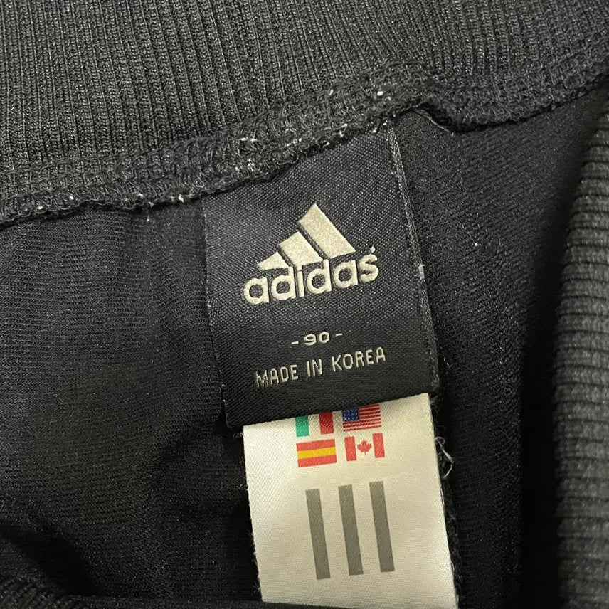 [BUNJANG] Adidas Gold Stripe Wide Training Pants / 90 아디다스 골드 스트라이프 와이드 트레이닝 팬츠 0416-2
