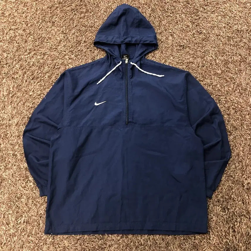[BUNJANG] Nike Anorak Windbreaker Hooded Jacket / L 나이키 아노락 바람막이 후드 자켓