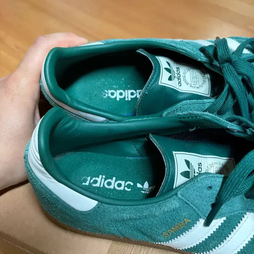 [BUNJANG] Adidas Samba OG Collegiate Green Sneakers / [280] 아디다스 삼바 OG 컬리지에이트 그린