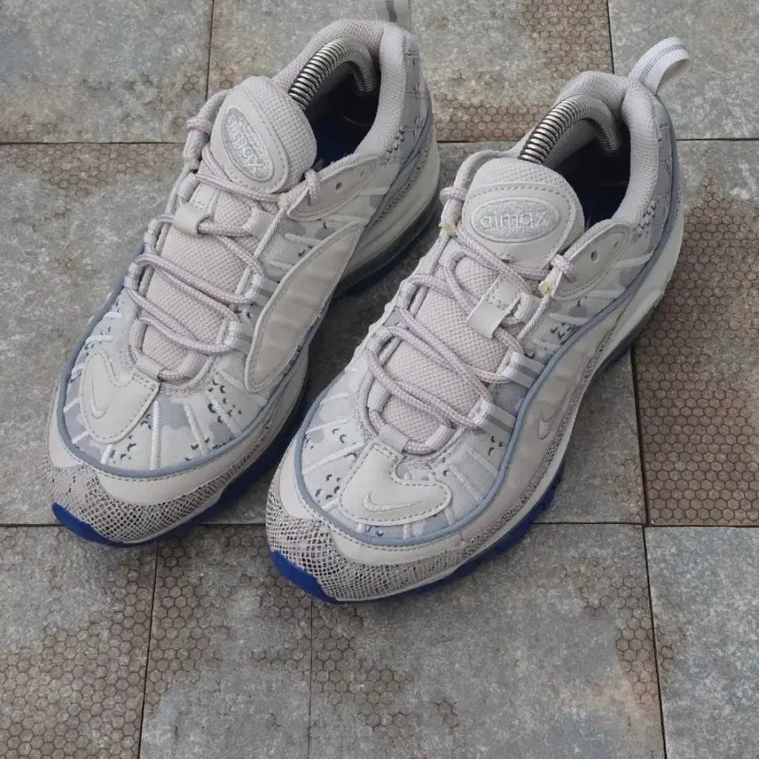 [BUNJANG] Nike Air Max 98 Sneaker / (225)나이키 에어맥스 98 스네이프 스킨 카모 스니커즈