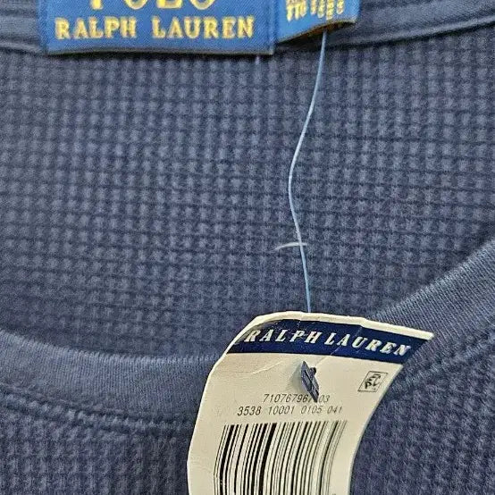 [SOLD OUT] (새상품)폴로 랄프로렌 와플 롱슬리브 네이비 XXL