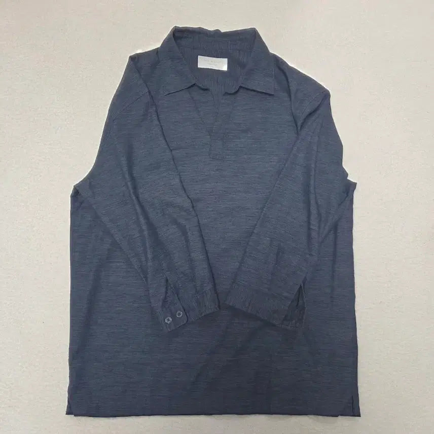 [BUNJANG] Project M Linen 3/4 Sleeve Shirt / 린넨 셔츠 7부 프로젝트 M