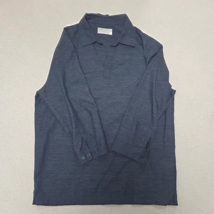 [BUNJANG] Project M Linen 3/4 Sleeve Shirt / 린넨 셔츠 7부 프로젝트 M