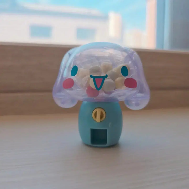 [BUNJANG] Sanrio Cinnamoroll Candy Dispenser Figure / 일본정품)산리오 시나모롤 사탕 디스펜서 뽑기 기계 피규어