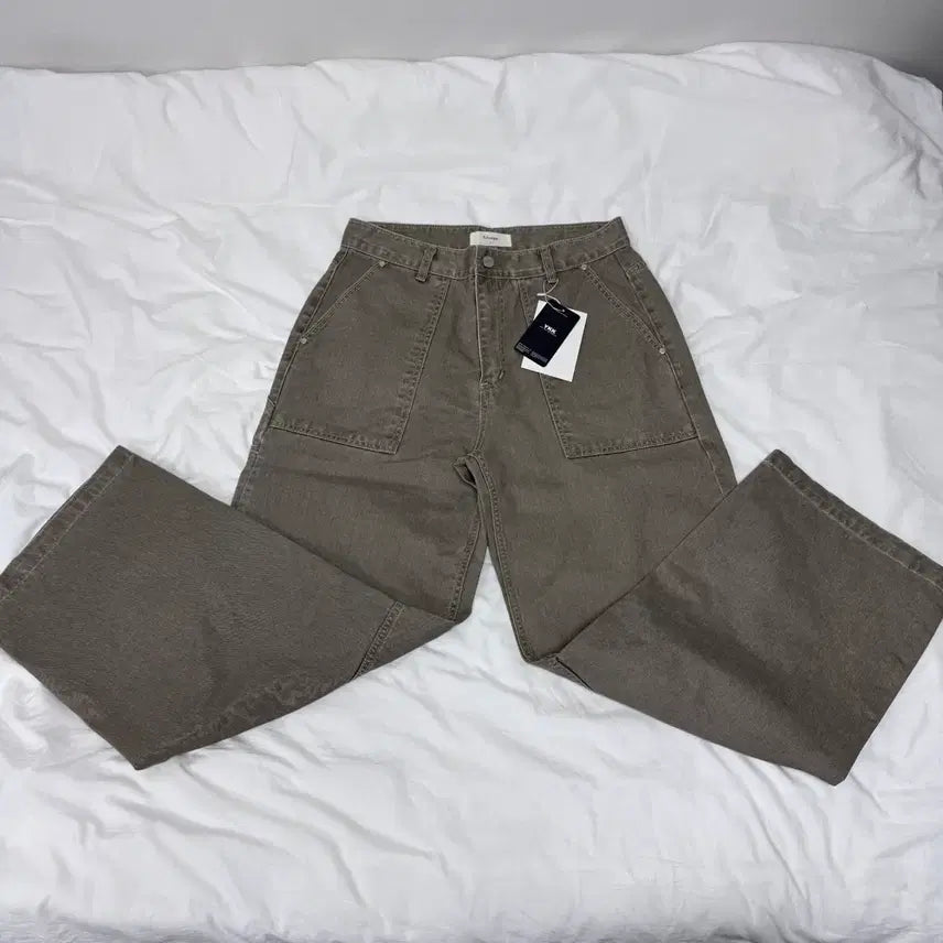 [BUNJANG] Fabreage Fatigue Cation Curved Pants Walnut Brown / (새상품) 파브레가 퍼티그 카치온 커브드 팬츠 월넛 브라운