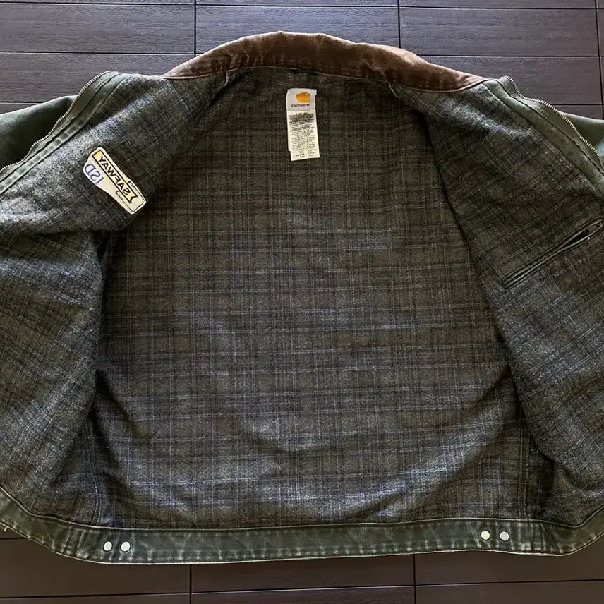 [SOLD OUT] (XXL) 칼하트 j97 디트로이트 자켓 모스그린