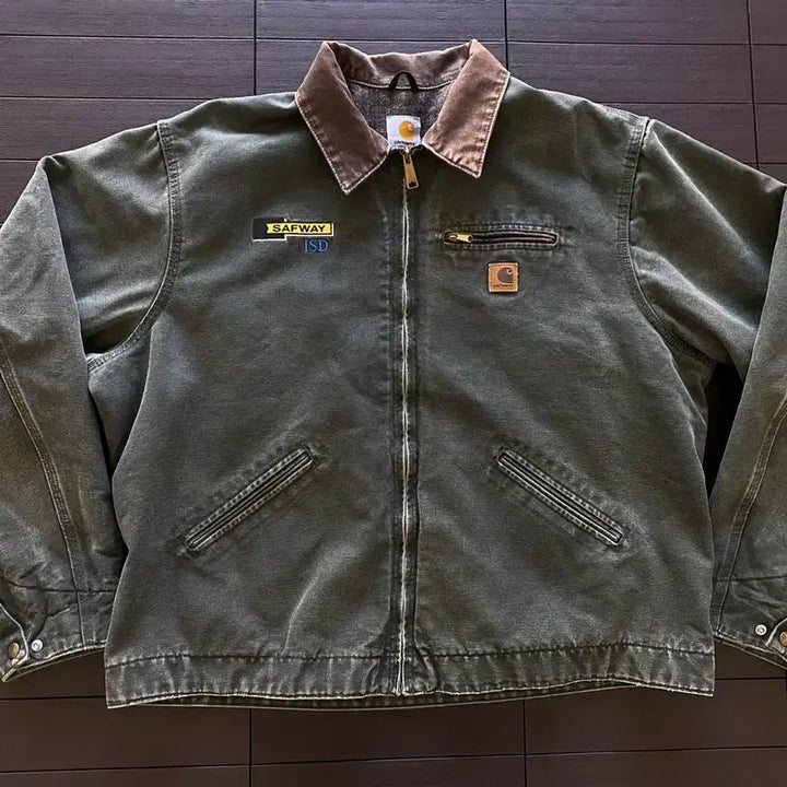 [SOLD OUT] (XXL) 칼하트 j97 디트로이트 자켓 모스그린
