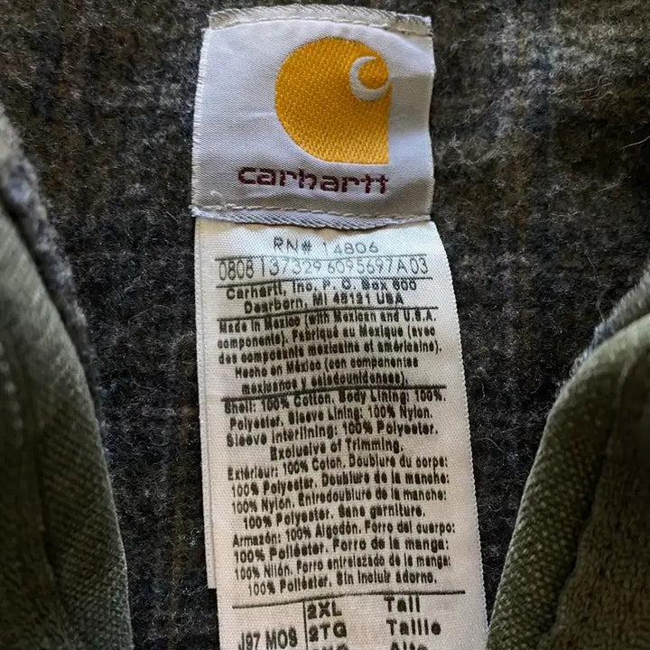 [SOLD OUT] (XXL) 칼하트 j97 디트로이트 자켓 모스그린