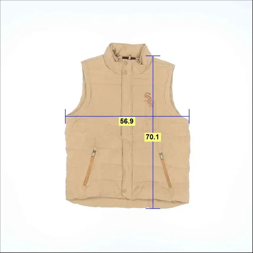[BUNJANG] MLB Padded Vest / 105 엠엘비 패딩 조끼 0413M