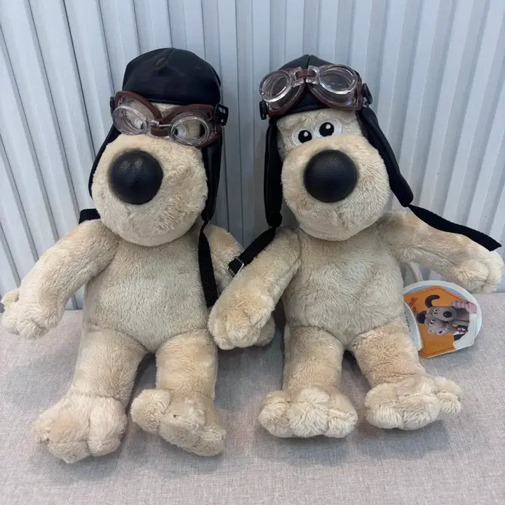 [BUNJANG] Wallace and Gromit Gromit Plush Keyring 25cm / 월레스와 그로밋 강아지 인형 키링 25cm 새상품