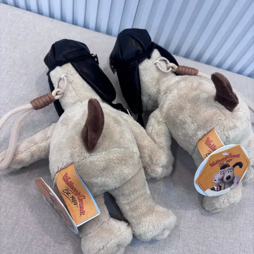 [BUNJANG] Wallace and Gromit Gromit Plush Keyring 25cm / 월레스와 그로밋 강아지 인형 키링 25cm 새상품