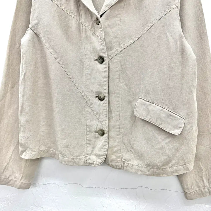 [BUNJANG] JPN Linen Jacket / JPN 사선 린넨 자켓