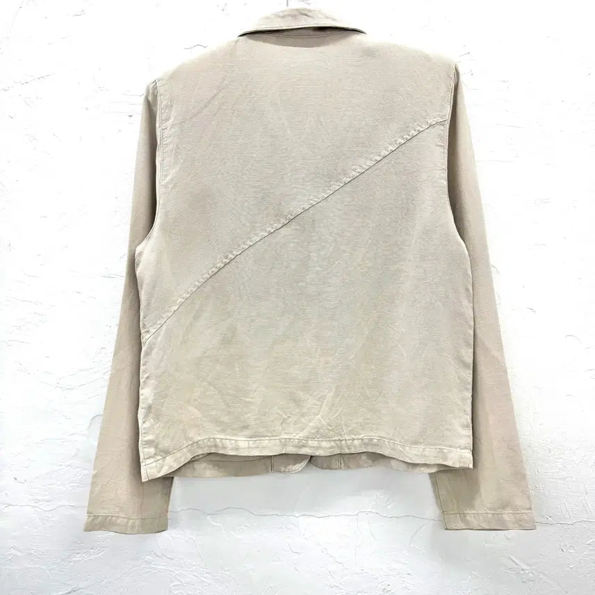[BUNJANG] JPN Linen Jacket / JPN 사선 린넨 자켓