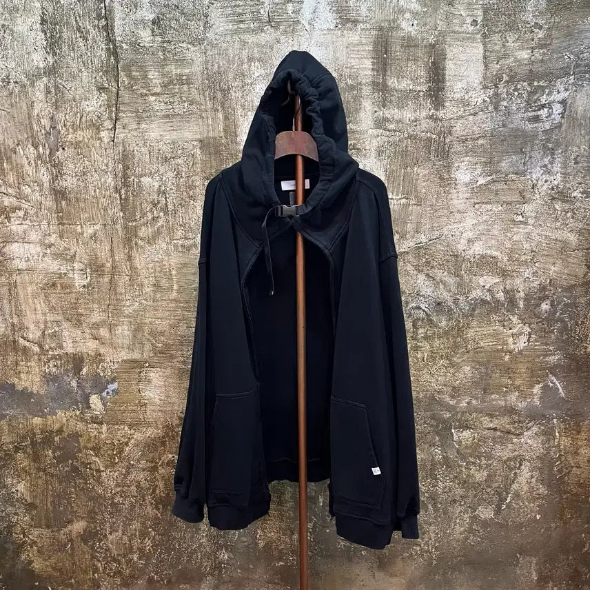 [BUNJANG] Facetasm Oversized Distressed Hoodie Zip-up / 파세타즘 Facetasm 오버사이즈 디스트로이드 후드집업 일본