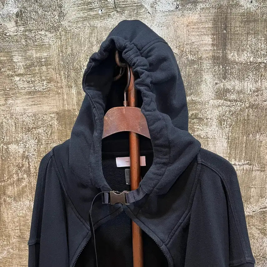 [BUNJANG] Facetasm Oversized Distressed Hoodie Zip-up / 파세타즘 Facetasm 오버사이즈 디스트로이드 후드집업 일본
