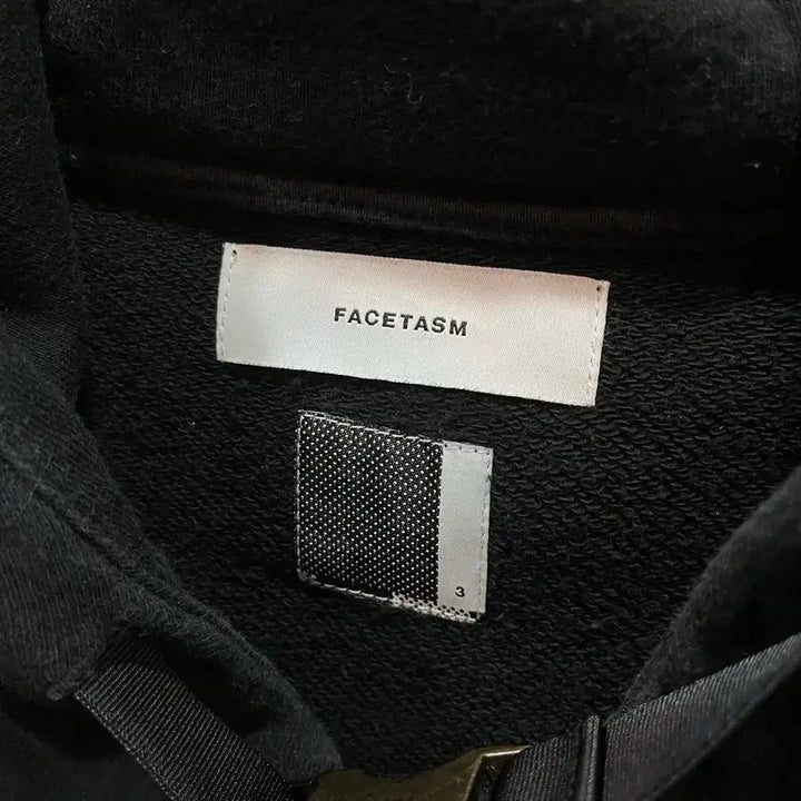 [BUNJANG] Facetasm Oversized Distressed Hoodie Zip-up / 파세타즘 Facetasm 오버사이즈 디스트로이드 후드집업 일본