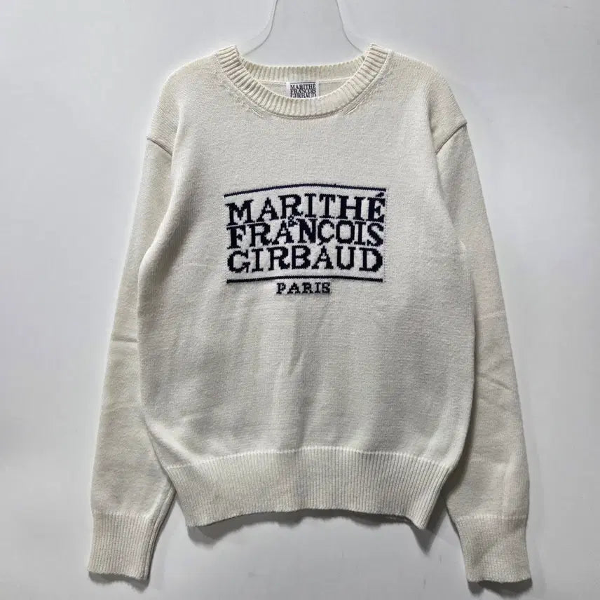 [BUNJANG] Marithe Francois Girbaud Classic Logo Knit Sweater / 마리떼 프랑소와 저버 클래식 로고 니트 S 26041607