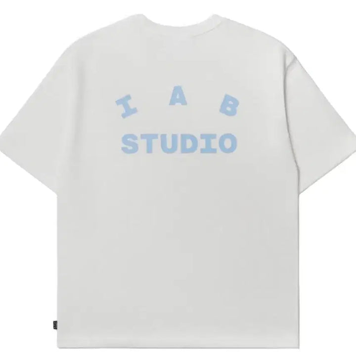 [SOLD OUT] 아이앱 스튜디오 반팔 티셔츠 크림 스카이 블루 [XL]