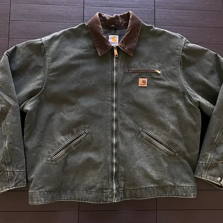 [SOLD OUT] (XXL) 칼하트 j97 디트로이트 자켓 모스그린