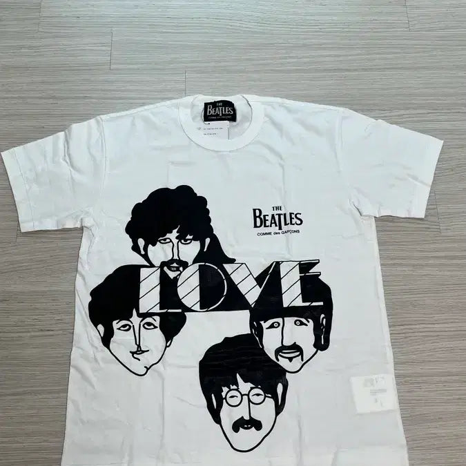 [BUNJANG] Comme des Garcons x Beatles T-shirt XXL / 꼼데 가르송 x 비틀즈 반팔티 XXL