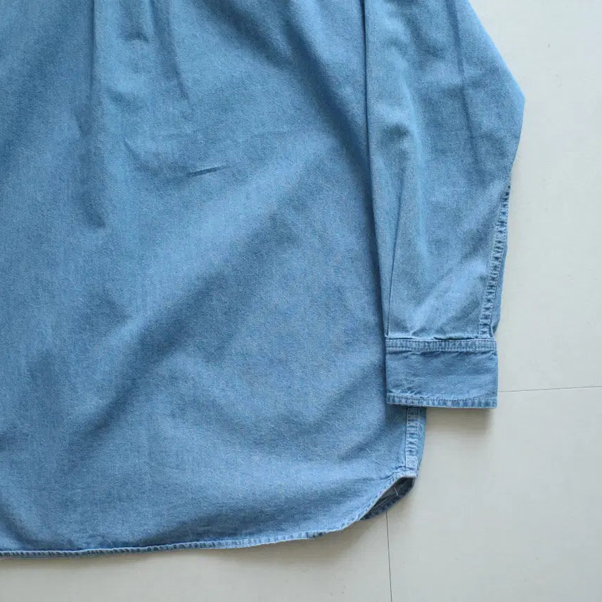 [SOLD OUT] 90s 플래닛할리우드 UK 영국 생산 데님 셔츠 XL