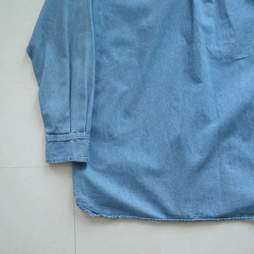 [SOLD OUT] 90s 플래닛할리우드 UK 영국 생산 데님 셔츠 XL