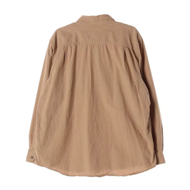 [BUNJANG] Carhartt Striped Shirt Brown XL / 칼하트 스트라이프 셔츠 브라운 XL